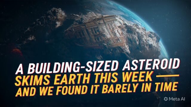 A Building-Sized Asteroid Skims Earth This Week — And We Found It Barely in Time